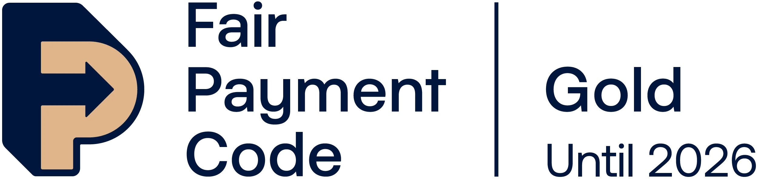 FCP_Gold_2_2026_RGB (1) Logo for fair payment code gold award holders